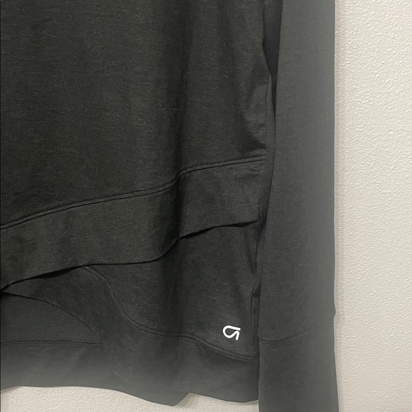 GapFit Black Brushed Tech Jersey Long Sleeve Top XL - Picture 7 of 7